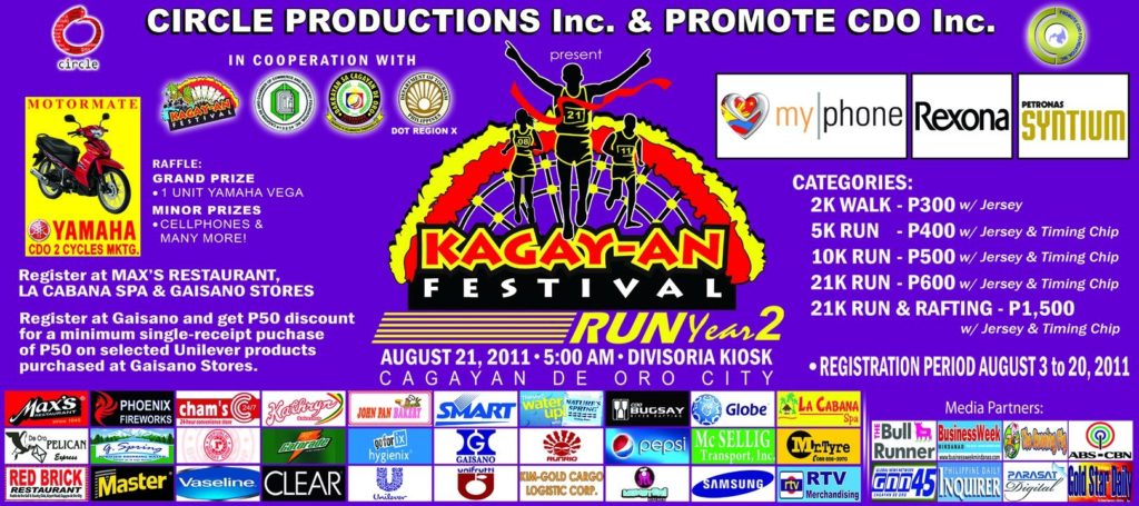 Kagay an Festival Run 1024x455 Kagay an Festival Run 2011