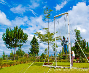 Dahilayan Adventure Park Kicking Swing, 360 degrees Kicking Swing,Dahilayan Adventure Park