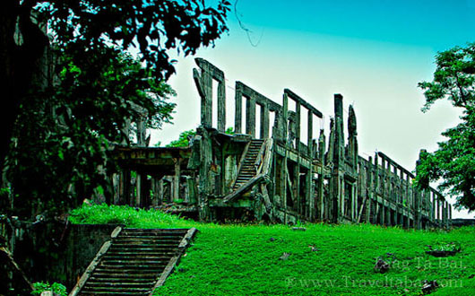 Mile Long Barracks Corregidor Island, explore Corregidor Island, Mile Long Barracks, Corregidor Island, historical Island of the Philippines, tour guide, province of Cavite