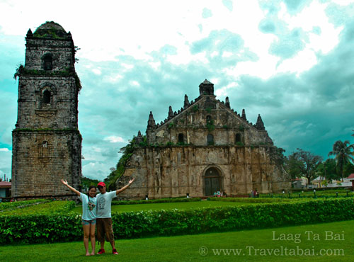 tourist spots of Ilocos Norte, Ilocos Norte, Paoay Church Laoag City, Paoay Church, Laoag City, ST. Agustine Church, world Heritage church, Earthquake Baroque architecture, Gothic and Oriental, coral stone bell tower, World War II, World heritage, Katipuneros, UNESCO’s World heritage