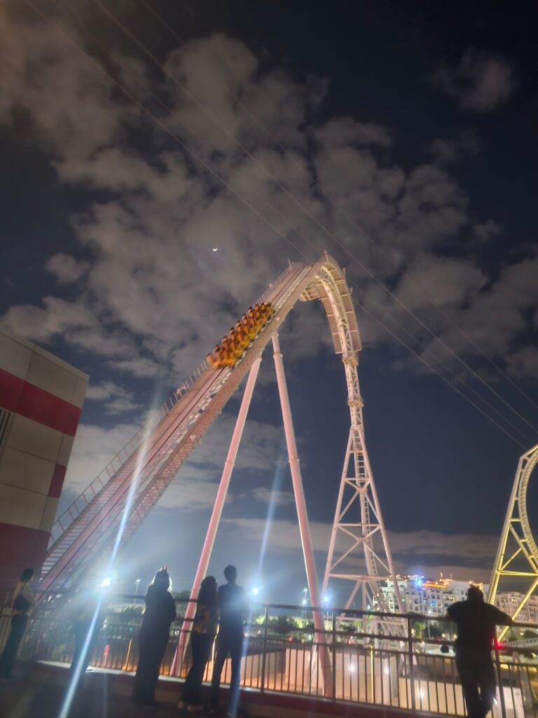 Ferrari World Flying Access Coaster