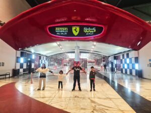 Ferrari World located at Yas Island